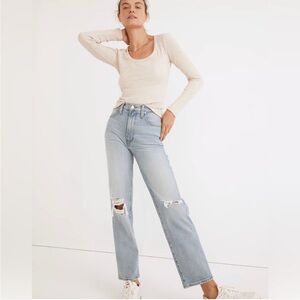 Madewell The perfect vintage straight jean